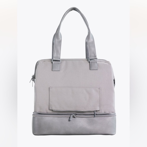 BÉIS mini weekender in gray - Picture 1 of 9
